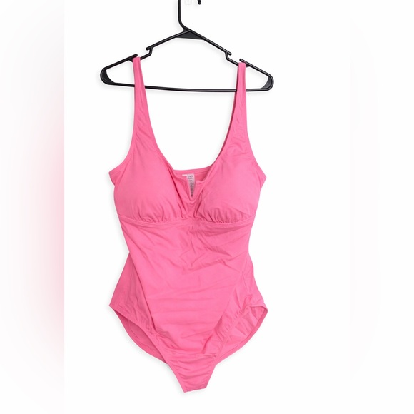 Anne Cole Other - Anne Cole Women's Limited Edition Ribbed Texture One Piece Swimsuit/Pink XXL(14)